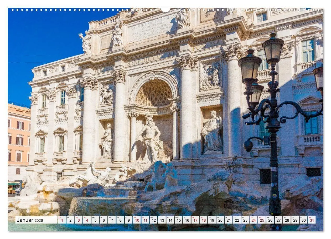 Bild: 9783516661378 | Ein Spaziergang durch Rom (Wandkalender 2026 DIN A2 quer), CALVENDO...