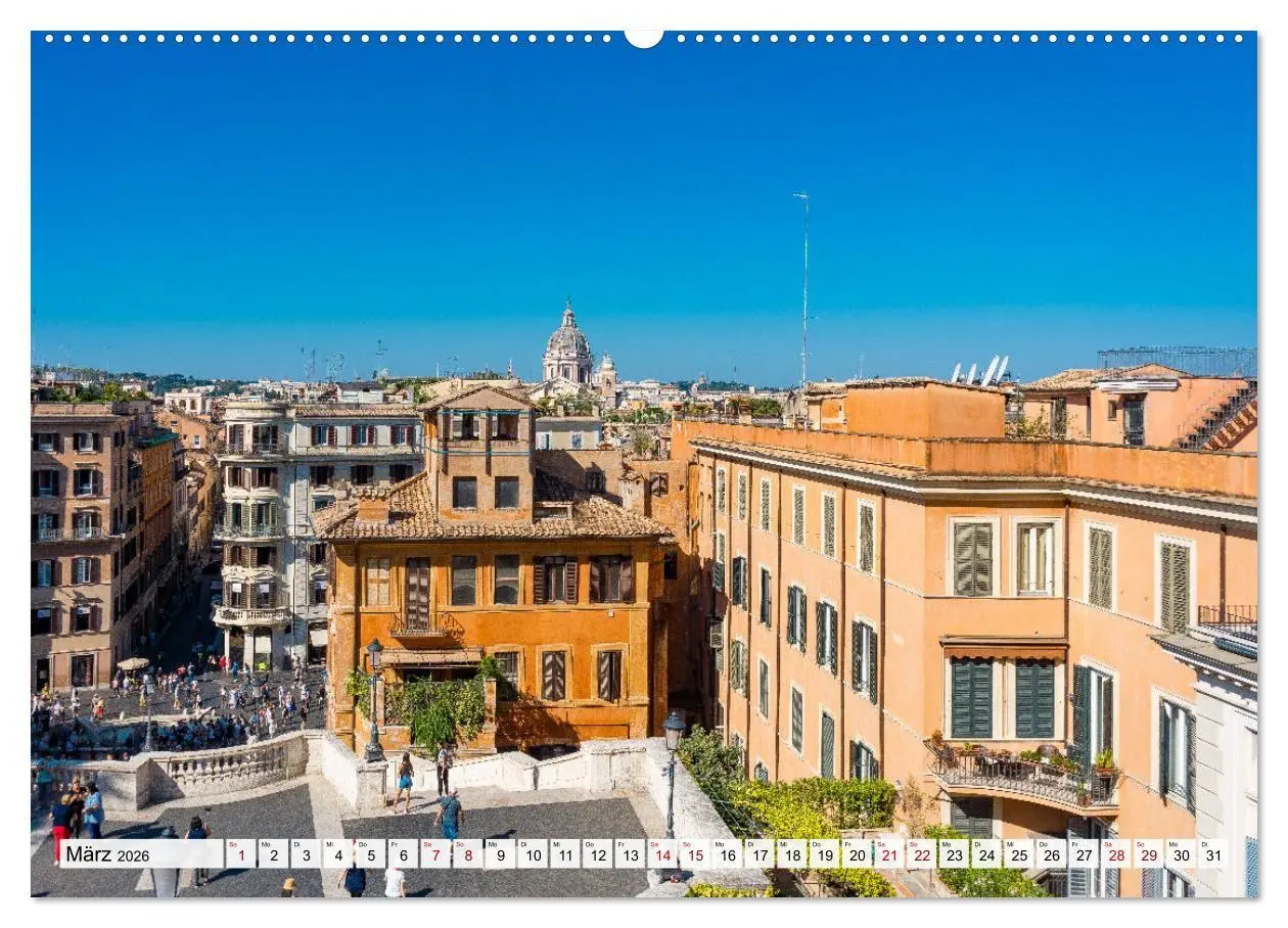 Bild: 9783516661378 | Ein Spaziergang durch Rom (Wandkalender 2026 DIN A2 quer), CALVENDO...