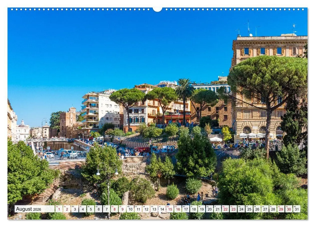 Bild: 9783516661378 | Ein Spaziergang durch Rom (Wandkalender 2026 DIN A2 quer), CALVENDO...