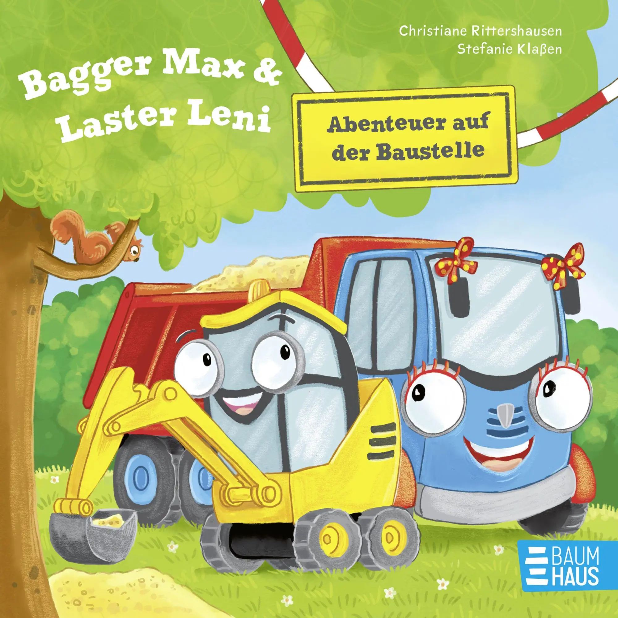 Cover: 9783833911378 | Bagger Max und Laster Leni - Abenteuer auf der Baustelle | Buch | 2026
