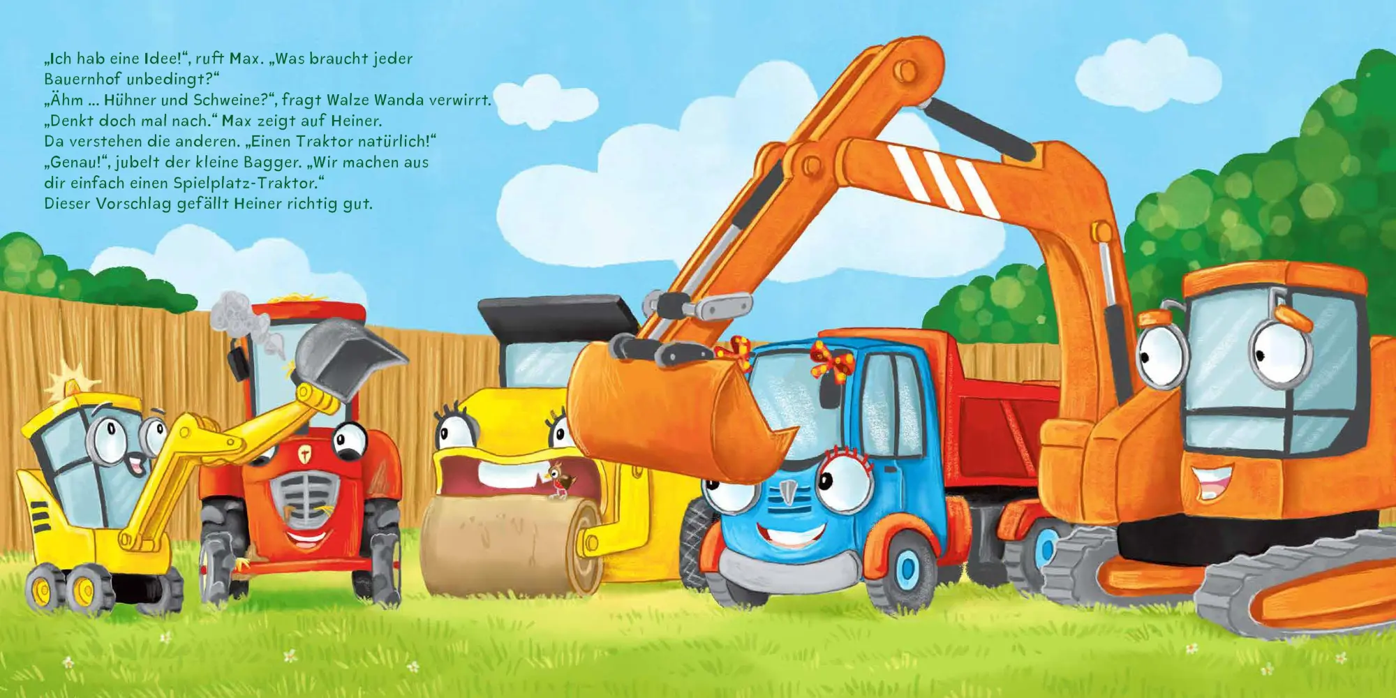 Bild: 9783833911378 | Bagger Max und Laster Leni - Abenteuer auf der Baustelle | Buch | 2026