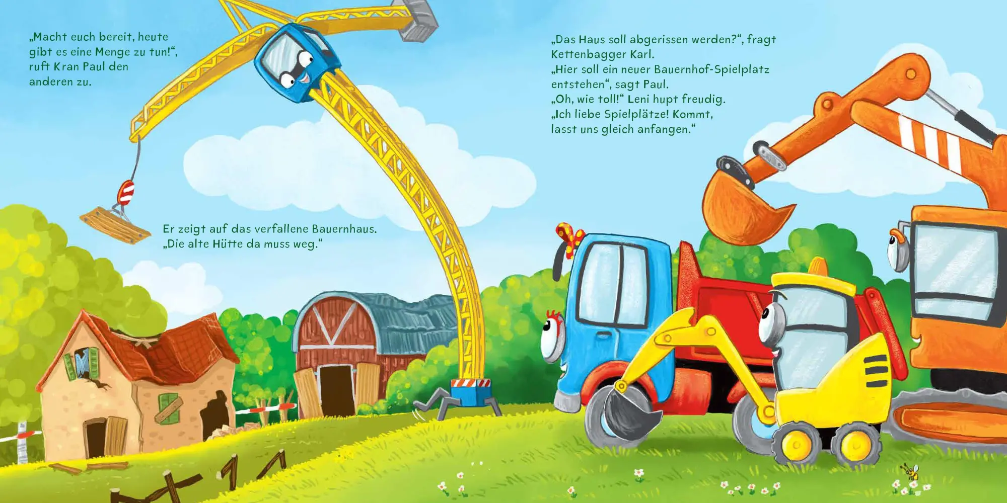 Bild: 9783833911378 | Bagger Max und Laster Leni - Abenteuer auf der Baustelle | Buch | 2026