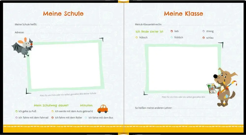 Bild: 4050003951478 | Eintragalbum - Hurra, ich bin ein Schulkind | Anne Mußenbrock | Buch