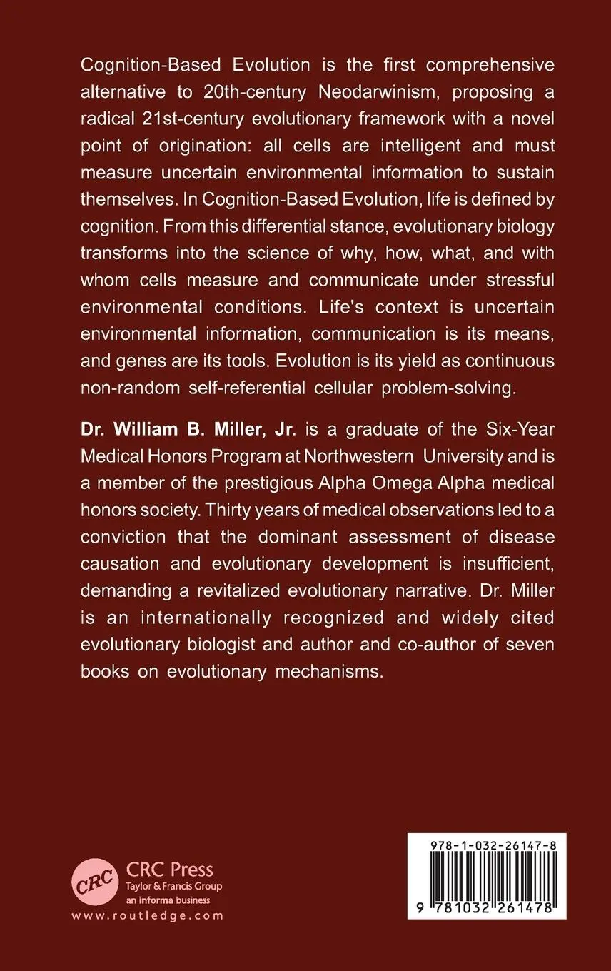 Rückseite: 9781032261478 | Cognition-Based Evolution | William B. Miller | Buch | Englisch | 2023