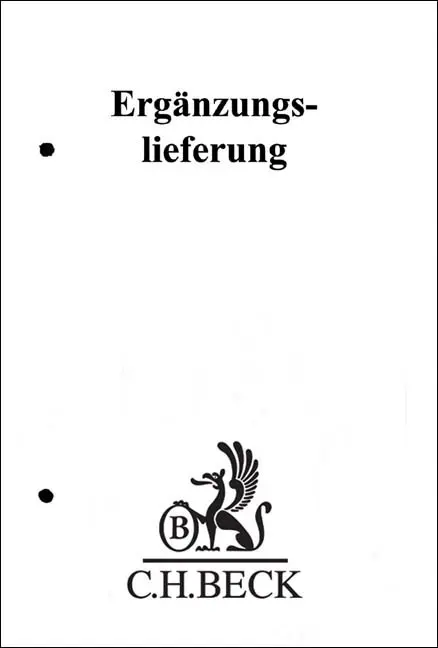Cover: 9783406831478 | Beck'sches Handbuch der Rechnungslegung 74. Ergänzungslieferung | 2025