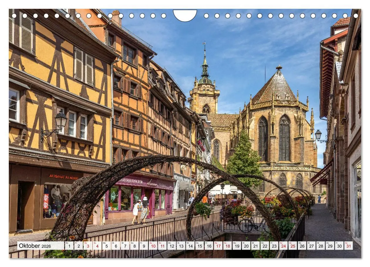 Bild: 9783457561478 | Frankreich - Elsass - Colmar (Wandkalender 2026 DIN A4 quer),...
