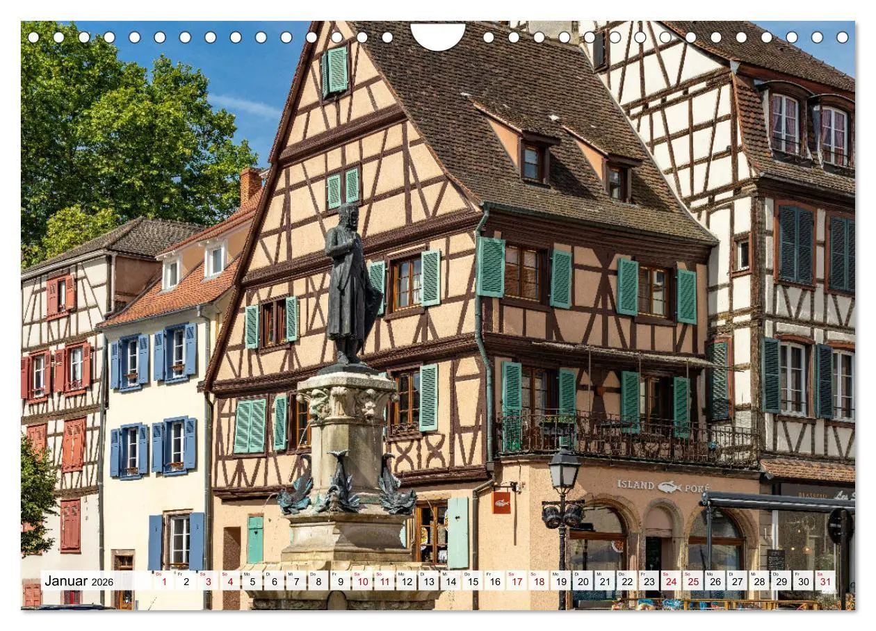 Bild: 9783457561478 | Frankreich - Elsass - Colmar (Wandkalender 2026 DIN A4 quer),...
