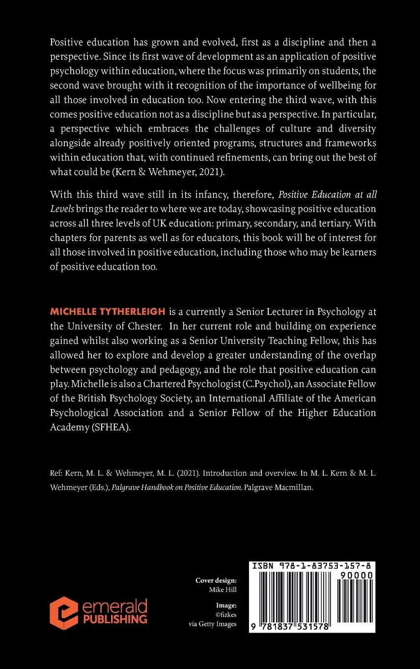 Rückseite: 9781837531578 | Positive Education at all Levels | Michelle Tytherleigh | Buch | 2024