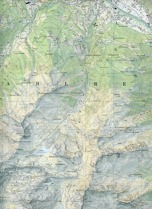 Bild: 9783302011578 | Swisstopo 1 : 25 000 Sulzfluh | swisstopo | (Land-)Karte | Deutsch