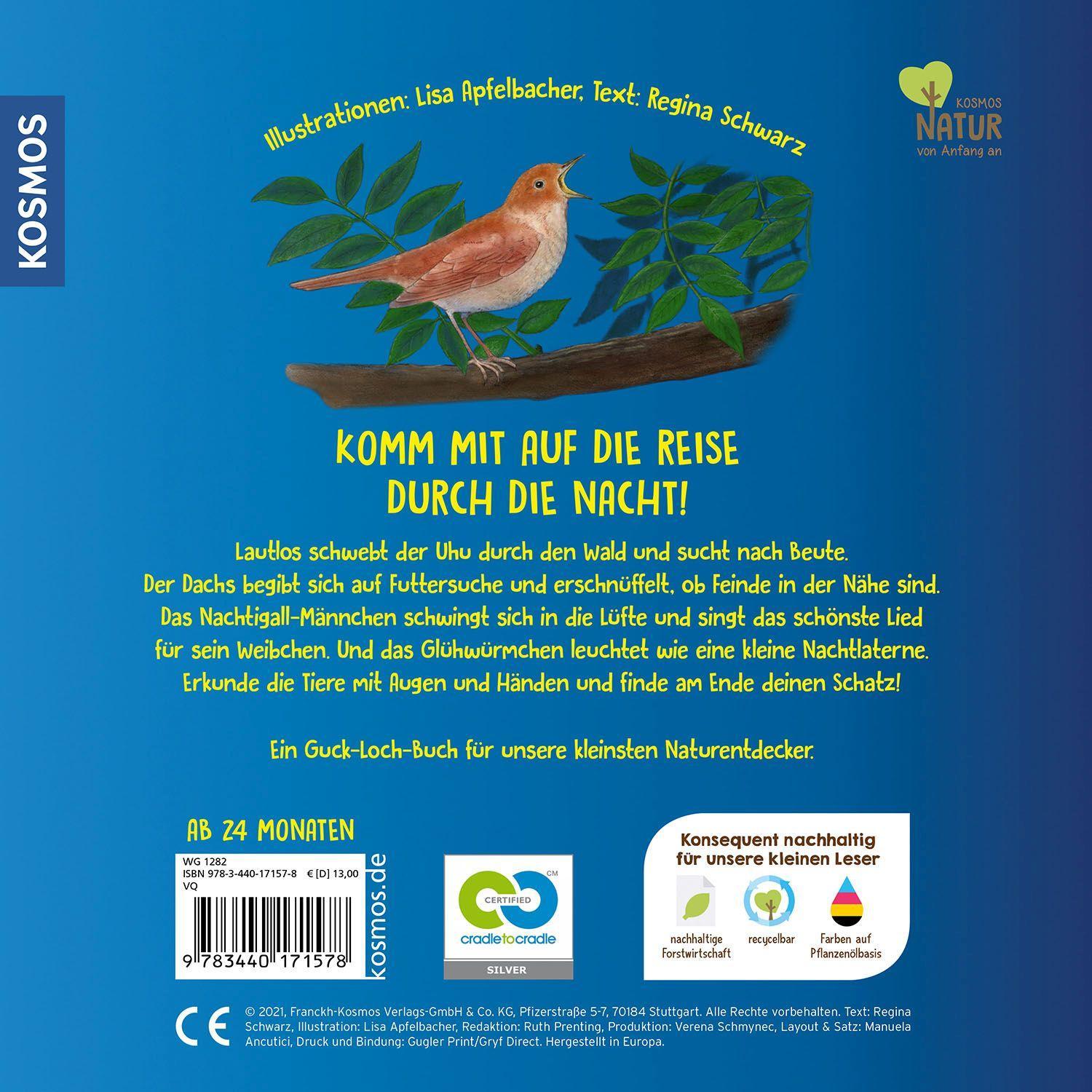 Bild: 9783440171578 | Guck mal tief in die Nacht | Lisa Apfelbacher (u. a.) | Buch | 24 S.