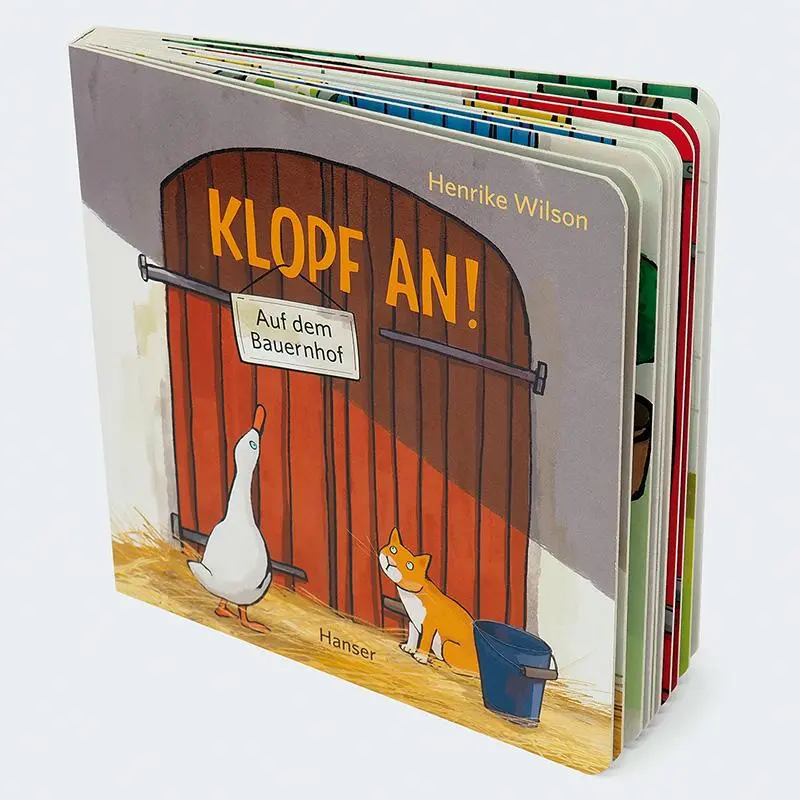 Bild: 9783446281578 | Klopf an! Auf dem Bauernhof | Henrike Wilson | Buch | 20 S. | Deutsch
