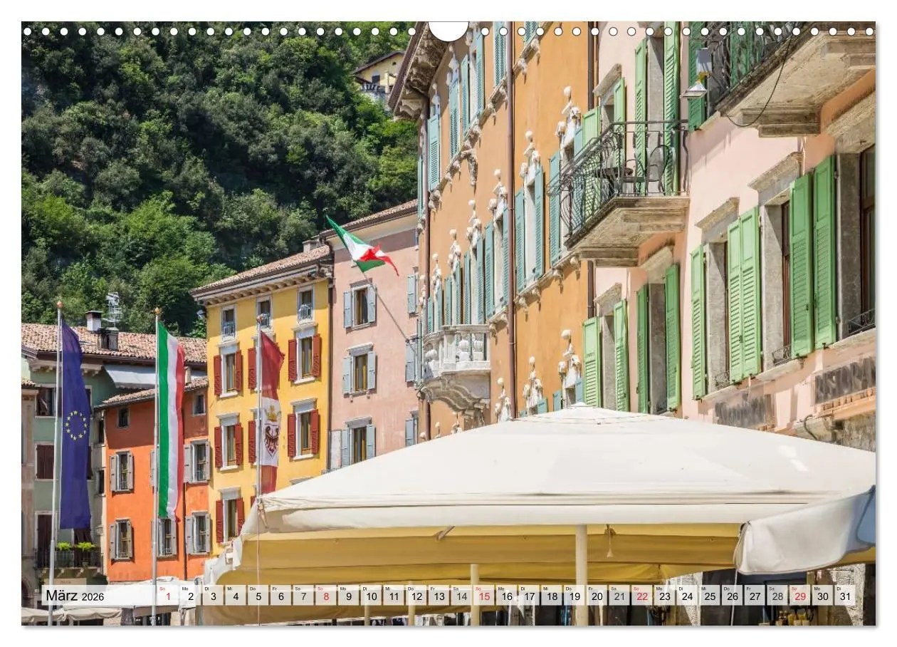 Bild: 9783516021578 | WUNDERBARER GARDASEE Riva del Garda und Torbole (Wandkalender 2026...
