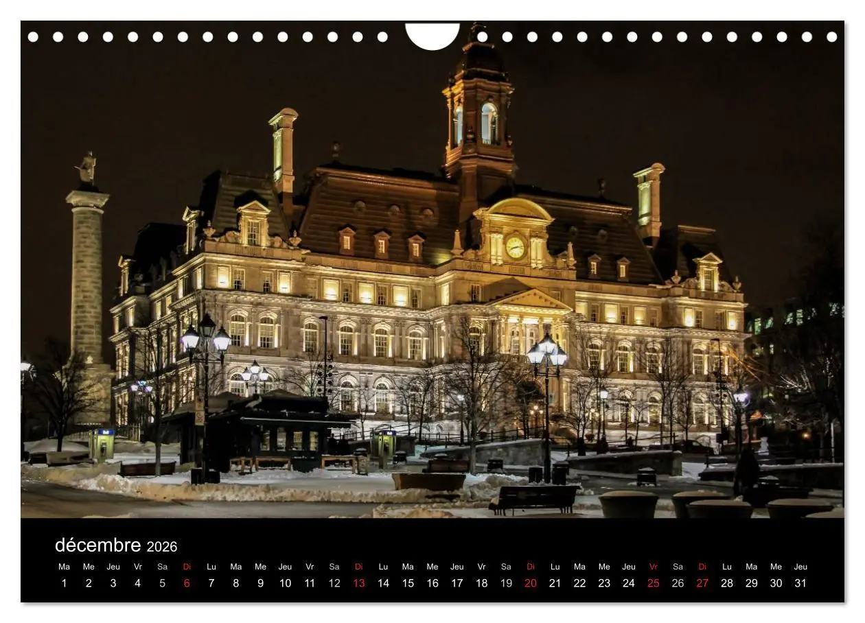 Bild: 9783516571578 | MONTRÉAL (Calendrier mural 2026 DIN A4 vertical), CALVENDO...