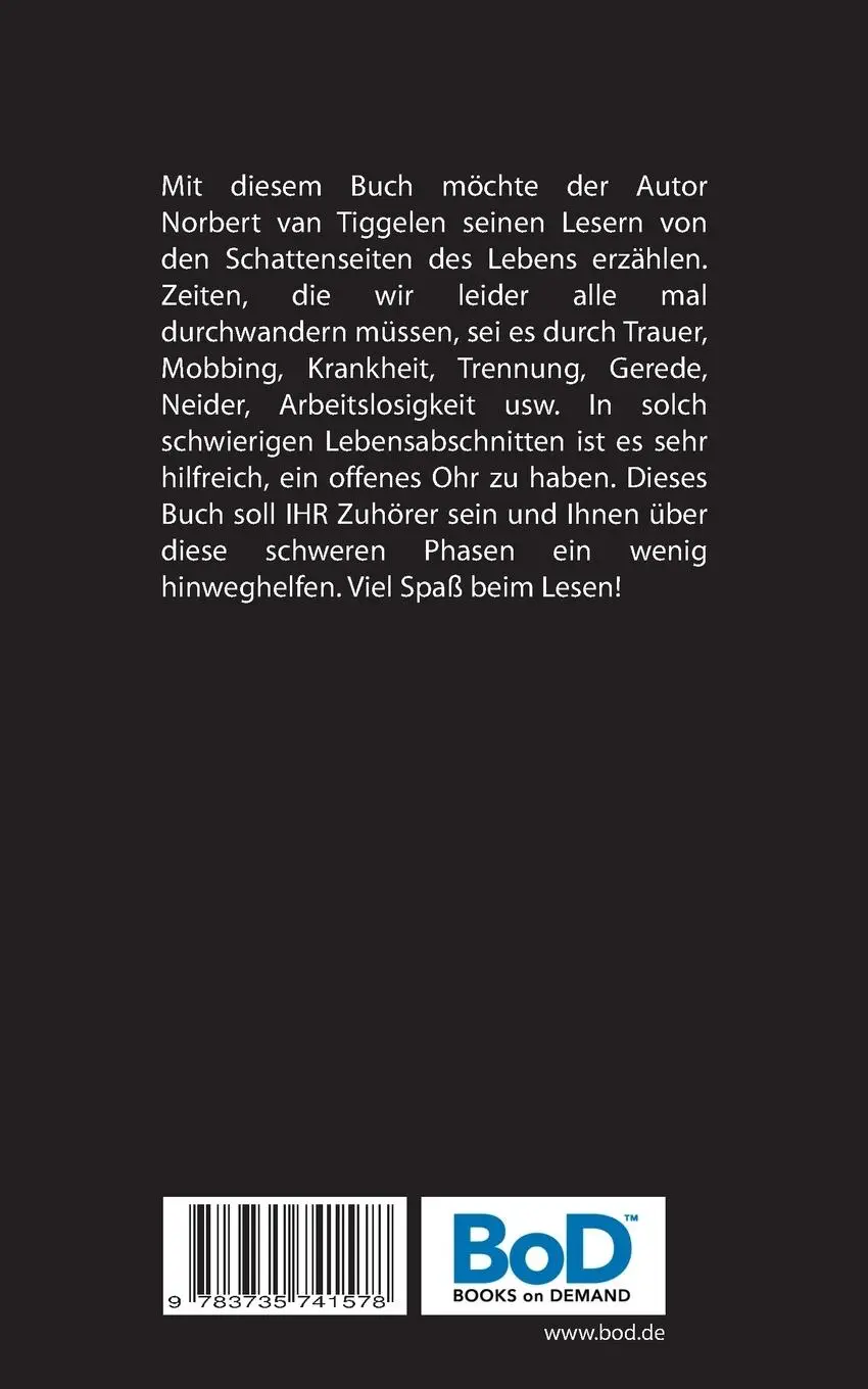 Rückseite: 9783735741578 | Stolpersteine | ... das Leben ist nicht immer fair! | Tiggelen | Buch
