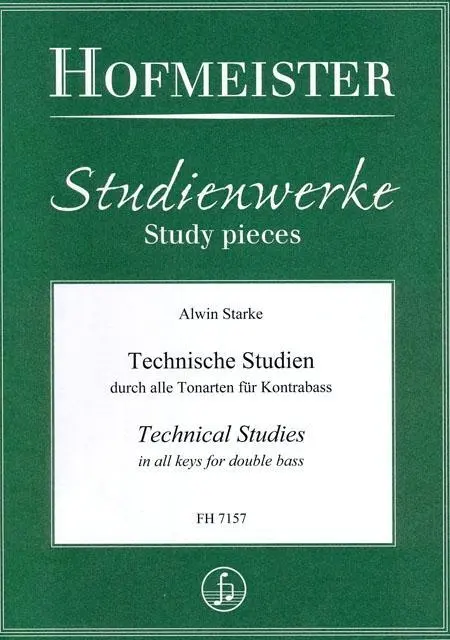Cover: 9790203471578 | Technische Studien durch alle Tonarten | Alwin Starke | Taschenbuch