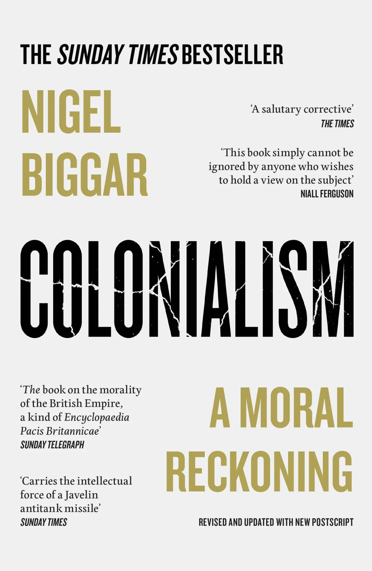 Cover: 9780008511678 | COLONIALISM PB | A Moral Reckoning | Nigel Biggar | Taschenbuch | 2024