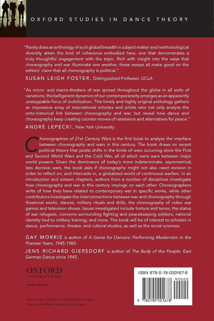 Rückseite: 9780190201678 | Choreographies of 21st Century Wars | Gay Morris (u. a.) | Taschenbuch