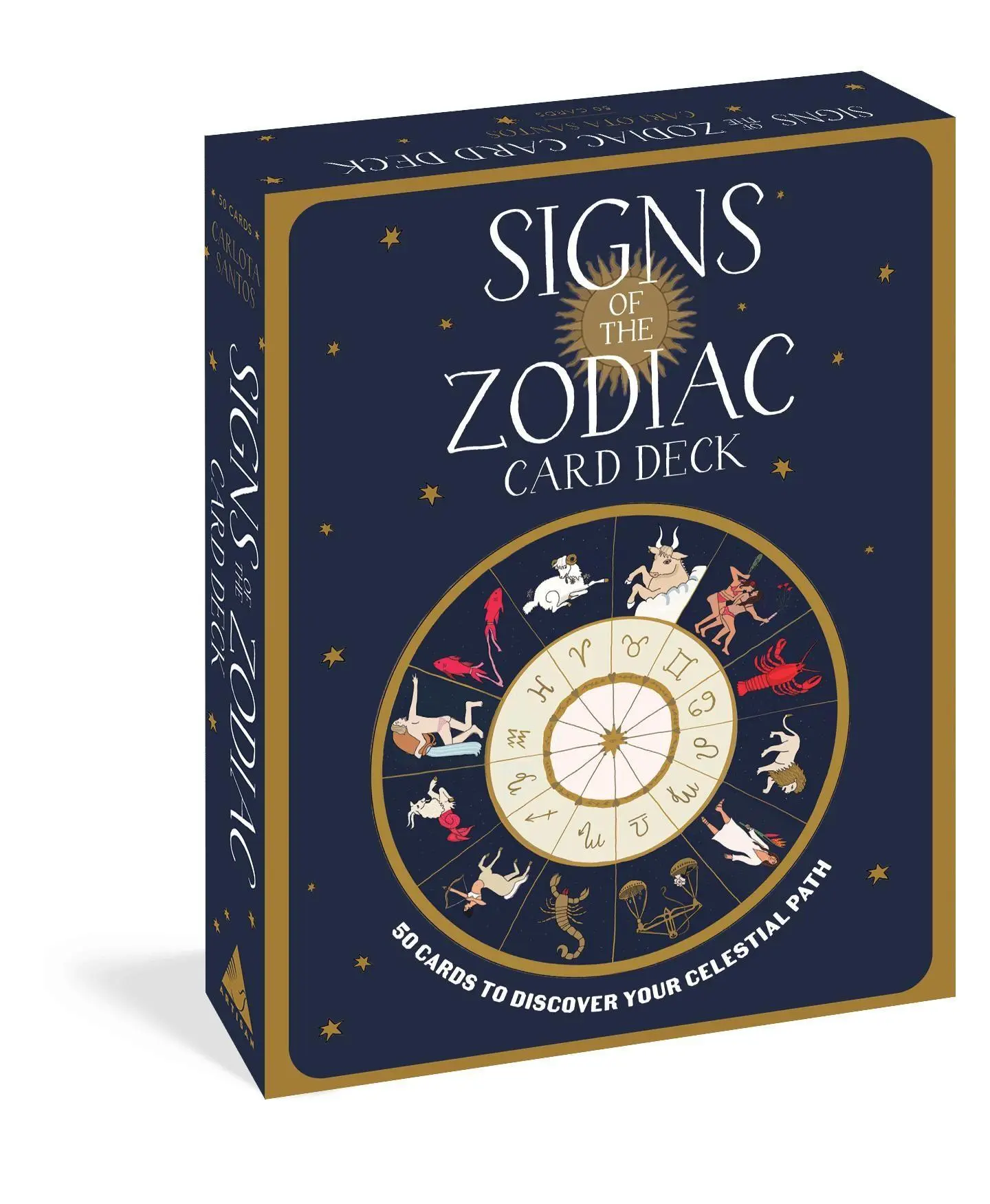 Cover: 9781648291678 | Signs of the Zodiac Card Deck | Carlota Santos | Box | Englisch | 2022