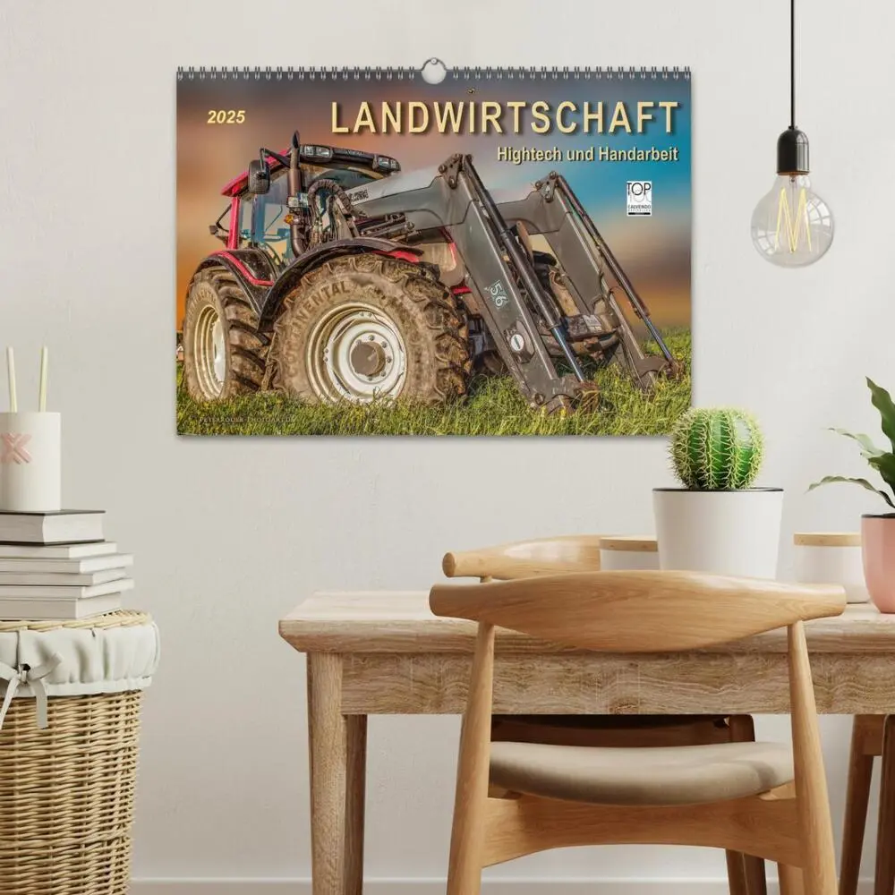 Bild: 9783435381678 | Landwirtschaft - Hightech und Handarbeit (Wandkalender 2025 DIN A3...