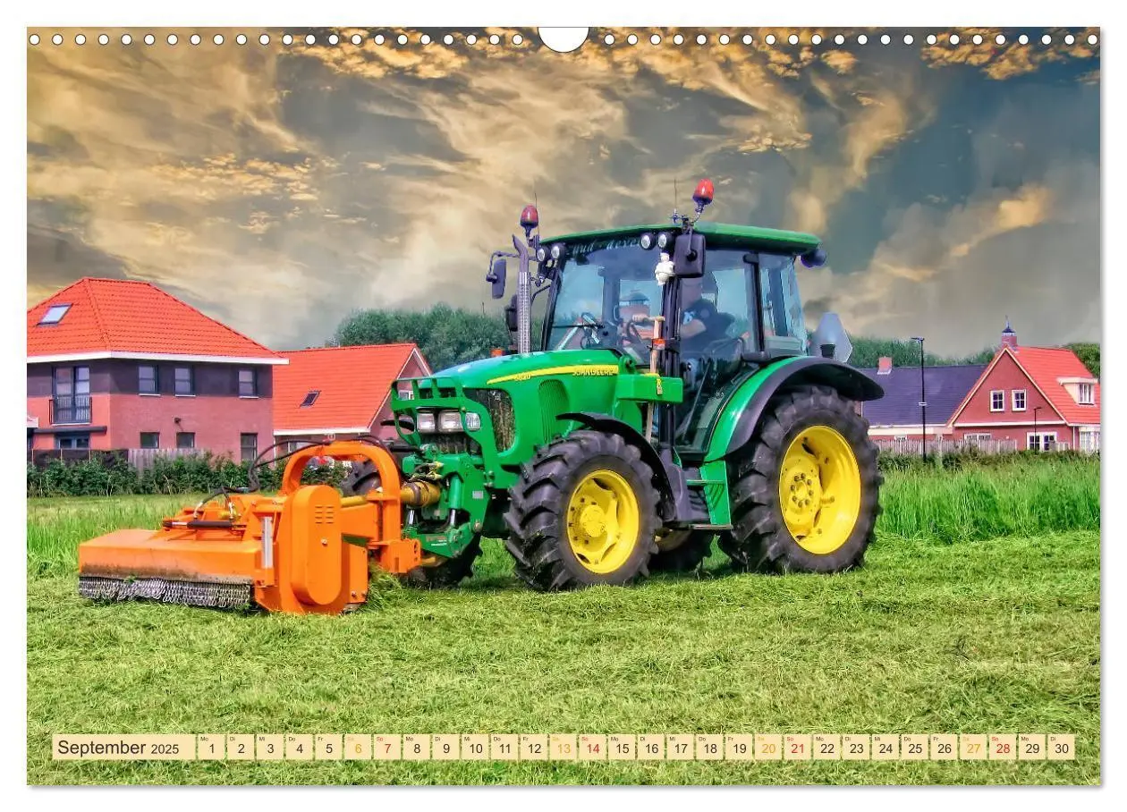 Bild: 9783435381678 | Landwirtschaft - Hightech und Handarbeit (Wandkalender 2025 DIN A3...
