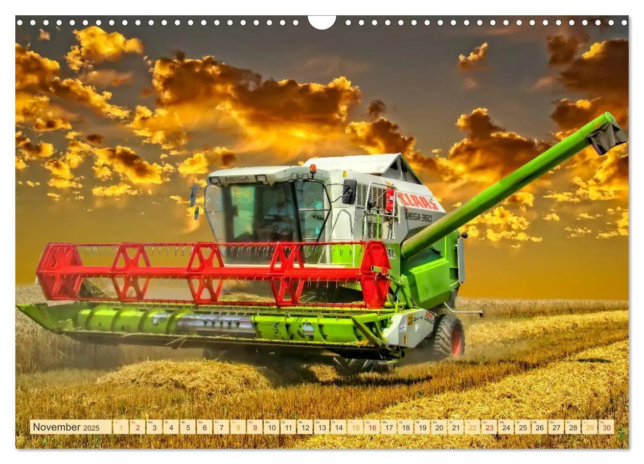 Bild: 9783435381678 | Landwirtschaft - Hightech und Handarbeit (Wandkalender 2025 DIN A3...