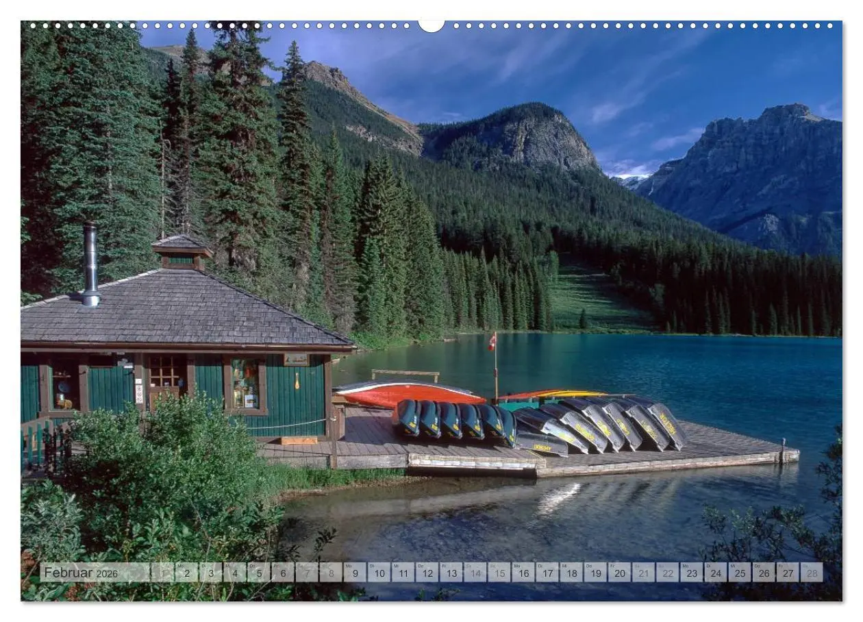 Bild: 9783516181678 | KANADA Christian Heeb (Wandkalender 2026 DIN A2 quer), CALVENDO...