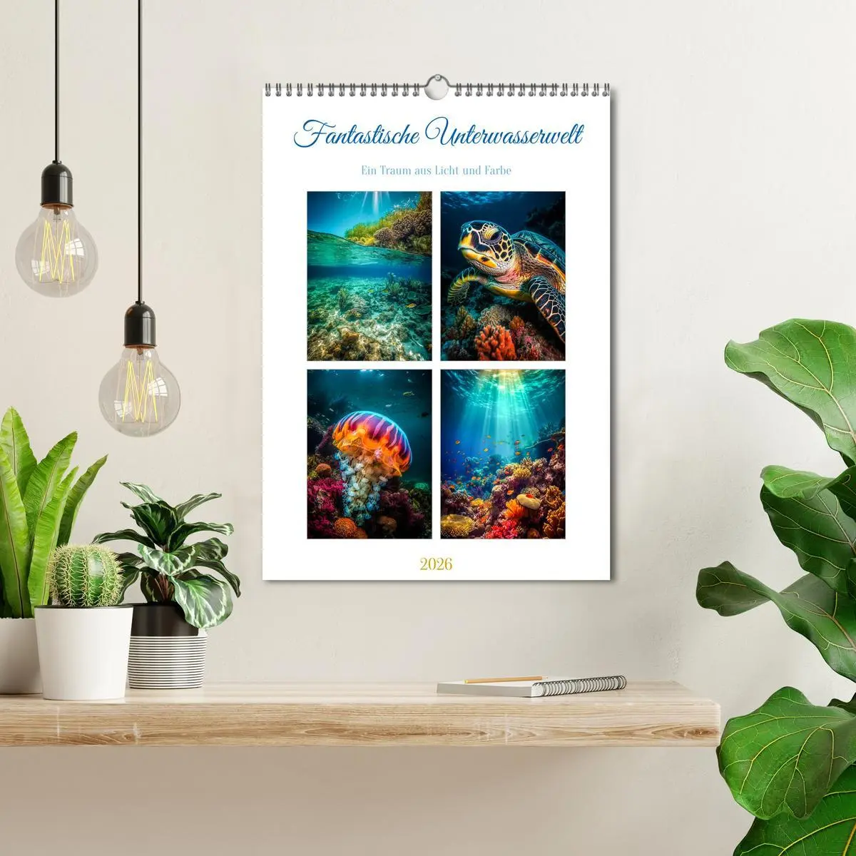 Bild: 9783516321678 | Fantastische Unterwasserwelt (Wandkalender 2026 DIN A3 hoch),...