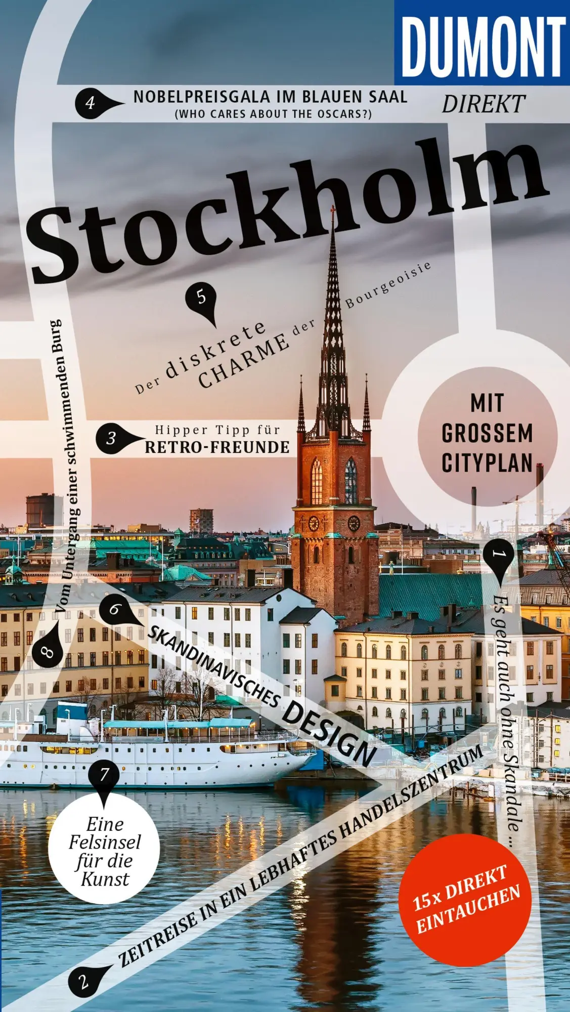 Cover: 9783616001678 | DUMONT direkt Reiseführer Stockholm | Mit großem Cityplan | Juling