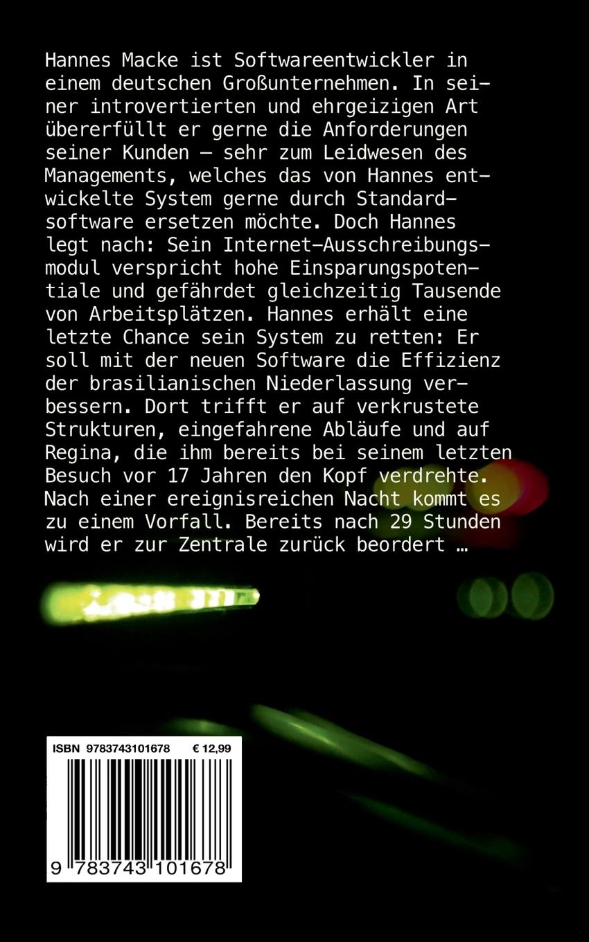 Rückseite: 9783743101678 | Die IT-Intrige | Rückflug nach 29 Stunden | Bert Sieverding | Buch
