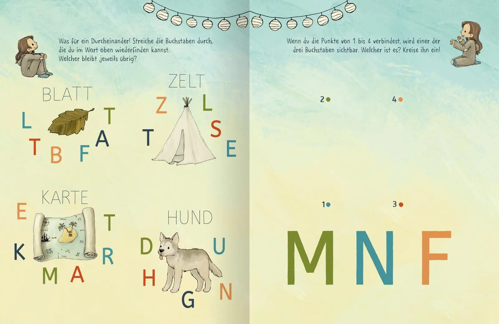 Bild: 9783845861678 | Anouk - Erste Buchstaben | Mit abwischbarem Stift | Maffay (u. a.)