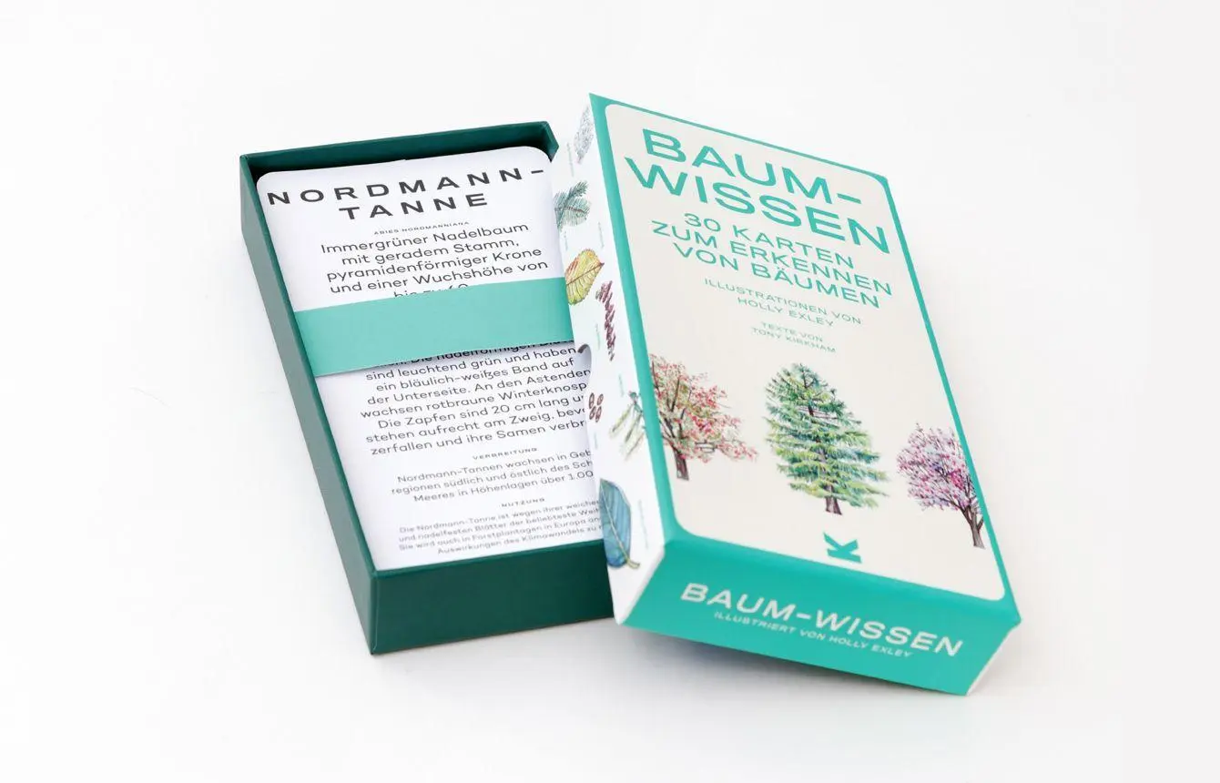 Bild: 9783962441678 | Baum-Wissen | 30 Karten zum Erkennen von Bäumen | Tony Kirkham | 30 S.