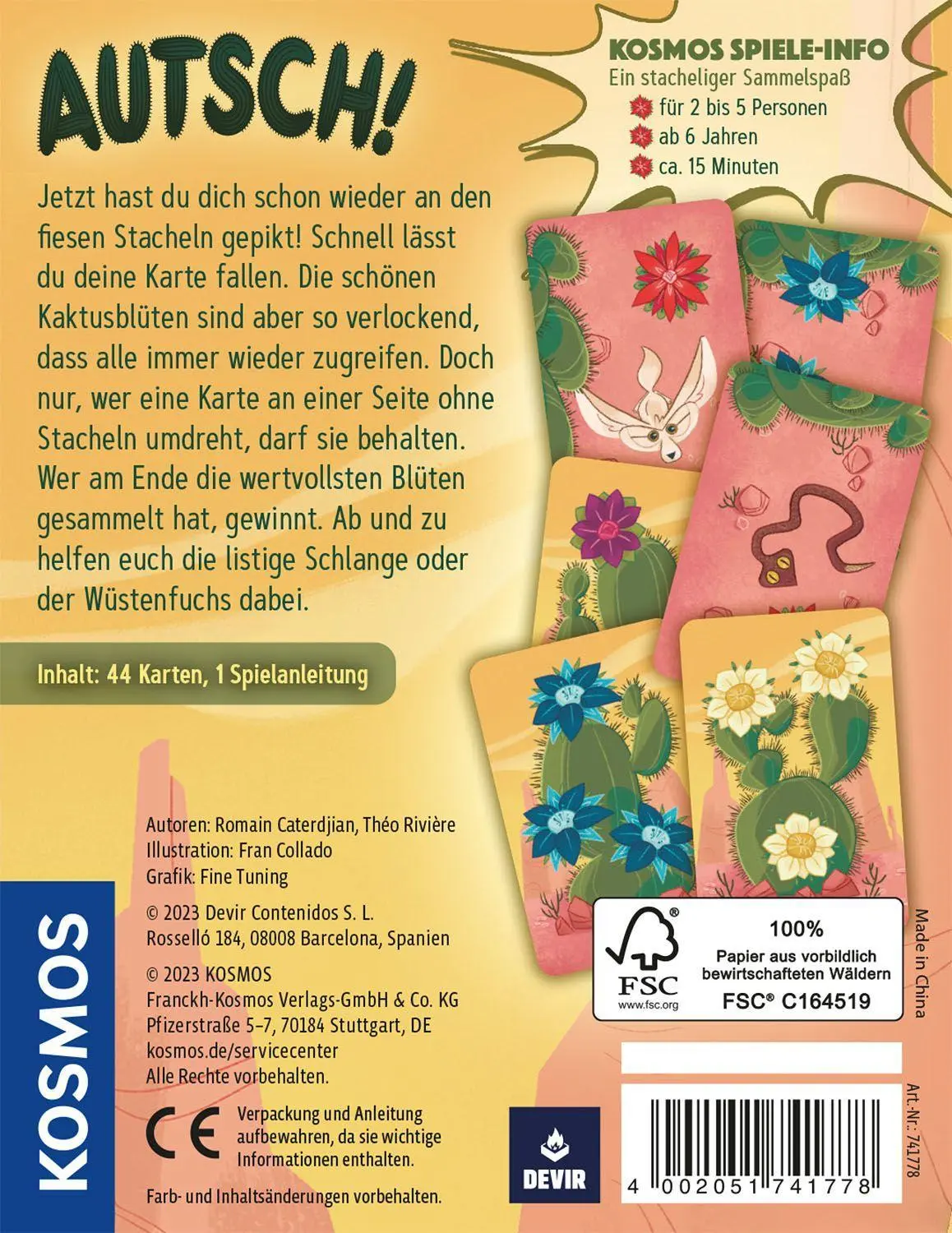 Bild: 4002051741778 | Autsch! | Spiel | Spiel | Brettspiel | 741778 | Deutsch | 2023