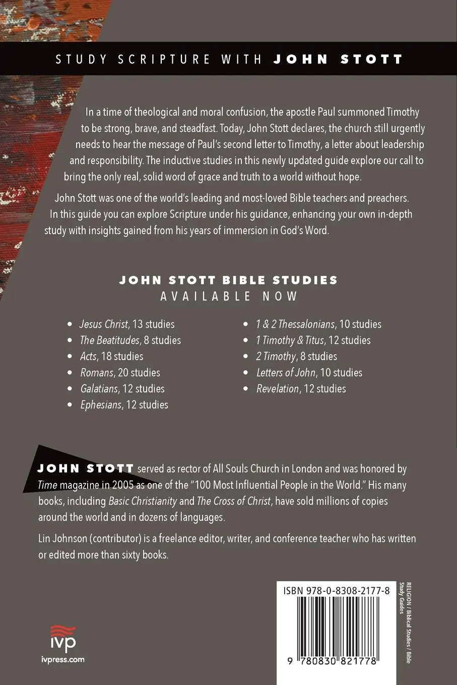 Rückseite: 9780830821778 | 2 Timothy | Standing Firm in Truth | John Stott | Taschenbuch | 2020