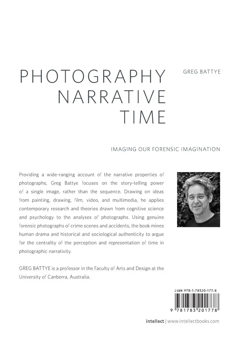 Rückseite: 9781783201778 | Photography, Narrative, Time | Imaging our Forensic Imagination | Buch