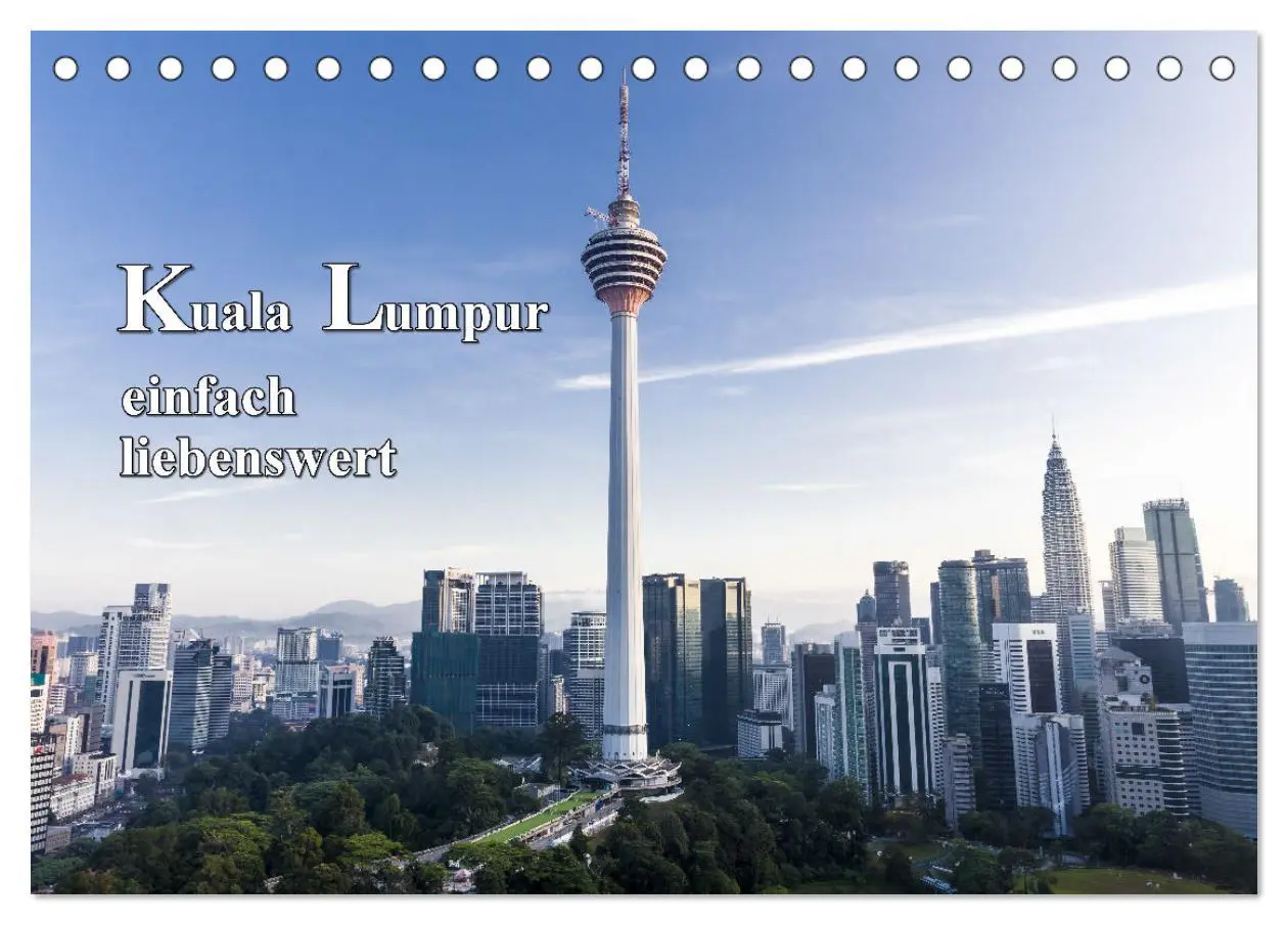 Cover: 9783457391778 | Kuala Lumpur einfach liebenswert (Tischkalender 2026 DIN A5 quer),...