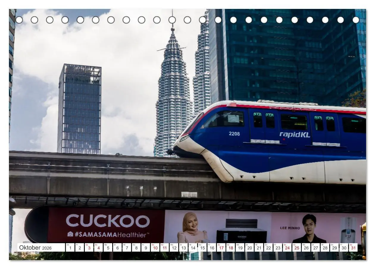 Bild: 9783457391778 | Kuala Lumpur einfach liebenswert (Tischkalender 2026 DIN A5 quer),...