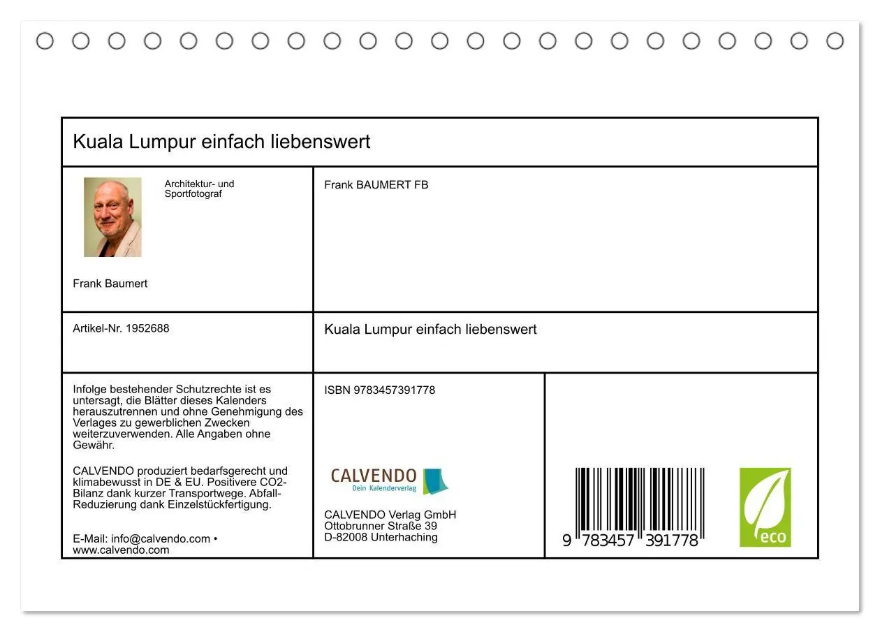 Bild: 9783457391778 | Kuala Lumpur einfach liebenswert (Tischkalender 2026 DIN A5 quer),...