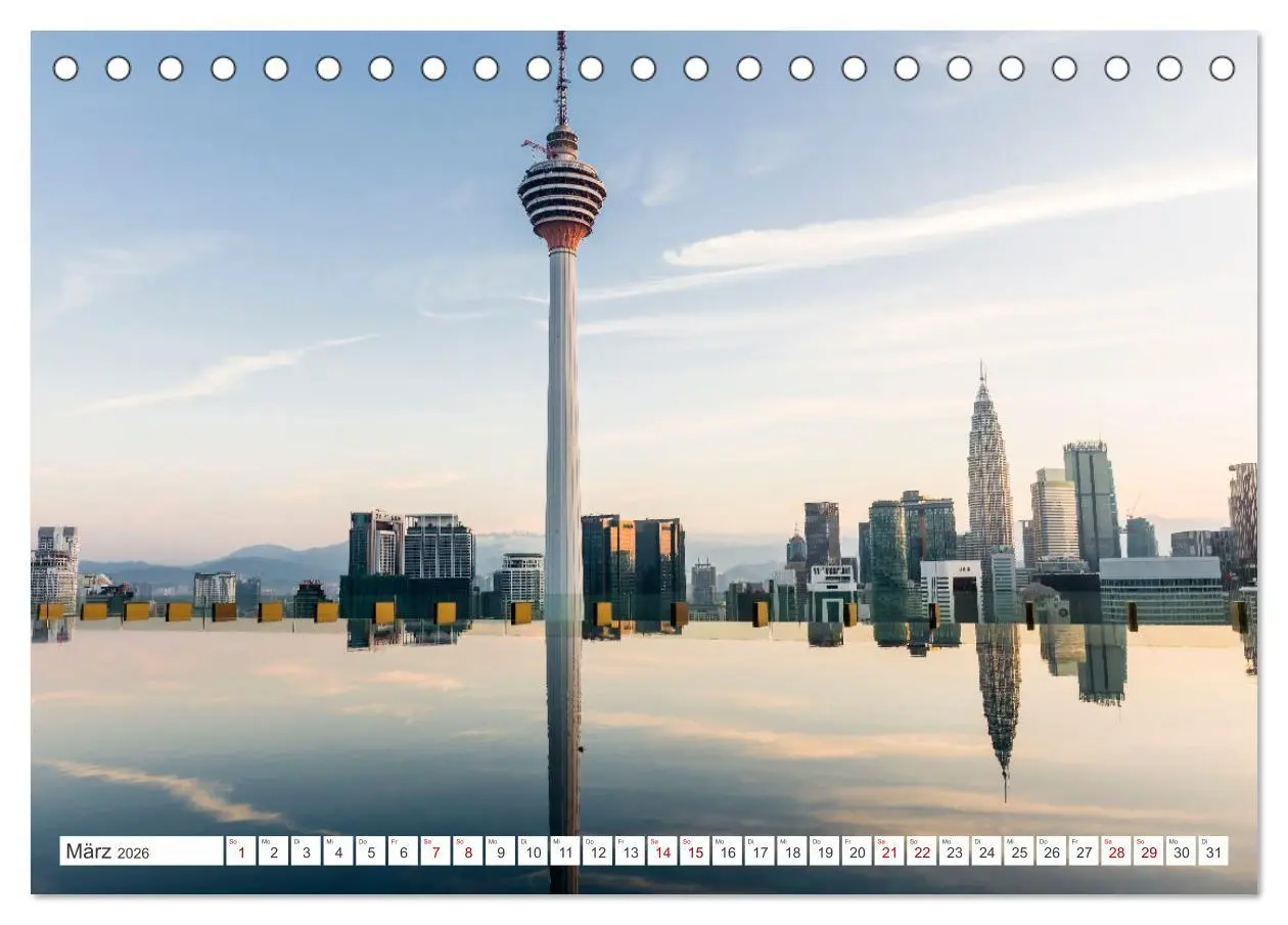 Bild: 9783457391778 | Kuala Lumpur einfach liebenswert (Tischkalender 2026 DIN A5 quer),...