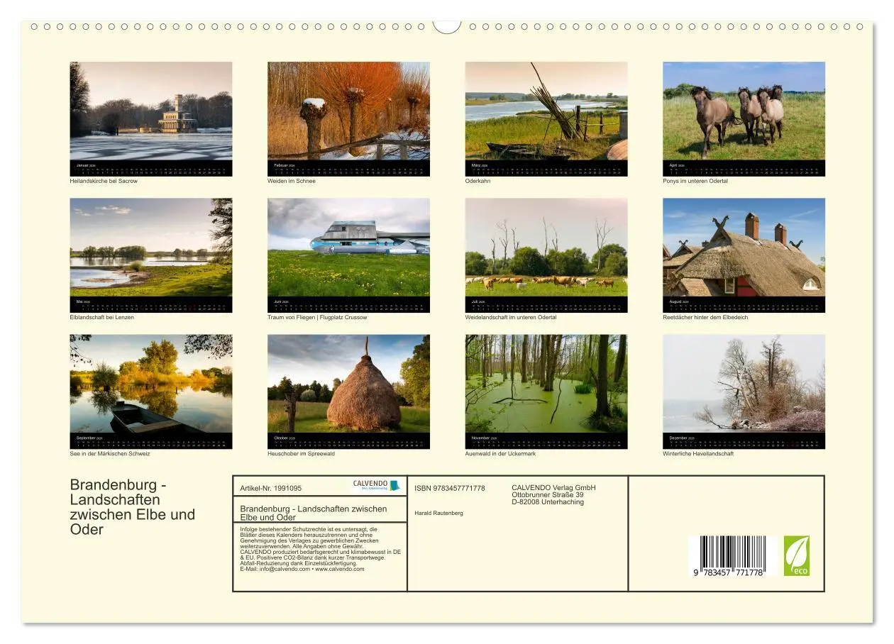 Bild: 9783457771778 | Brandenburg - Landschaften zwischen Elbe und Oder (hochwertiger...