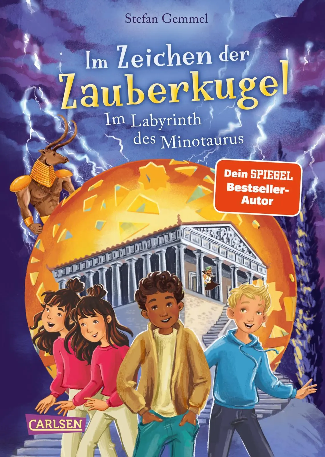 Cover: 9783551651778 | Im Zeichen der Zauberkugel 11: Im Labyrinth des Minotaurus | Gemmel