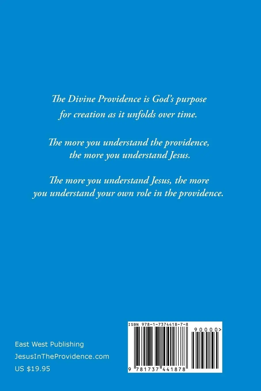 Rückseite: 9781737441878 | Jesus in the Divine Providence | Thomas Cromwell | Taschenbuch | 2022