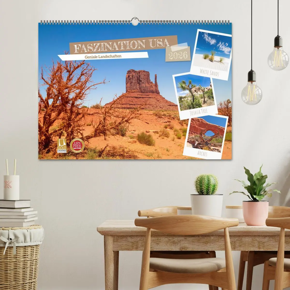 Bild: 9783457521878 | FASZINATION USA Geniale Landschaften (Wandkalender 2026 DIN A2...