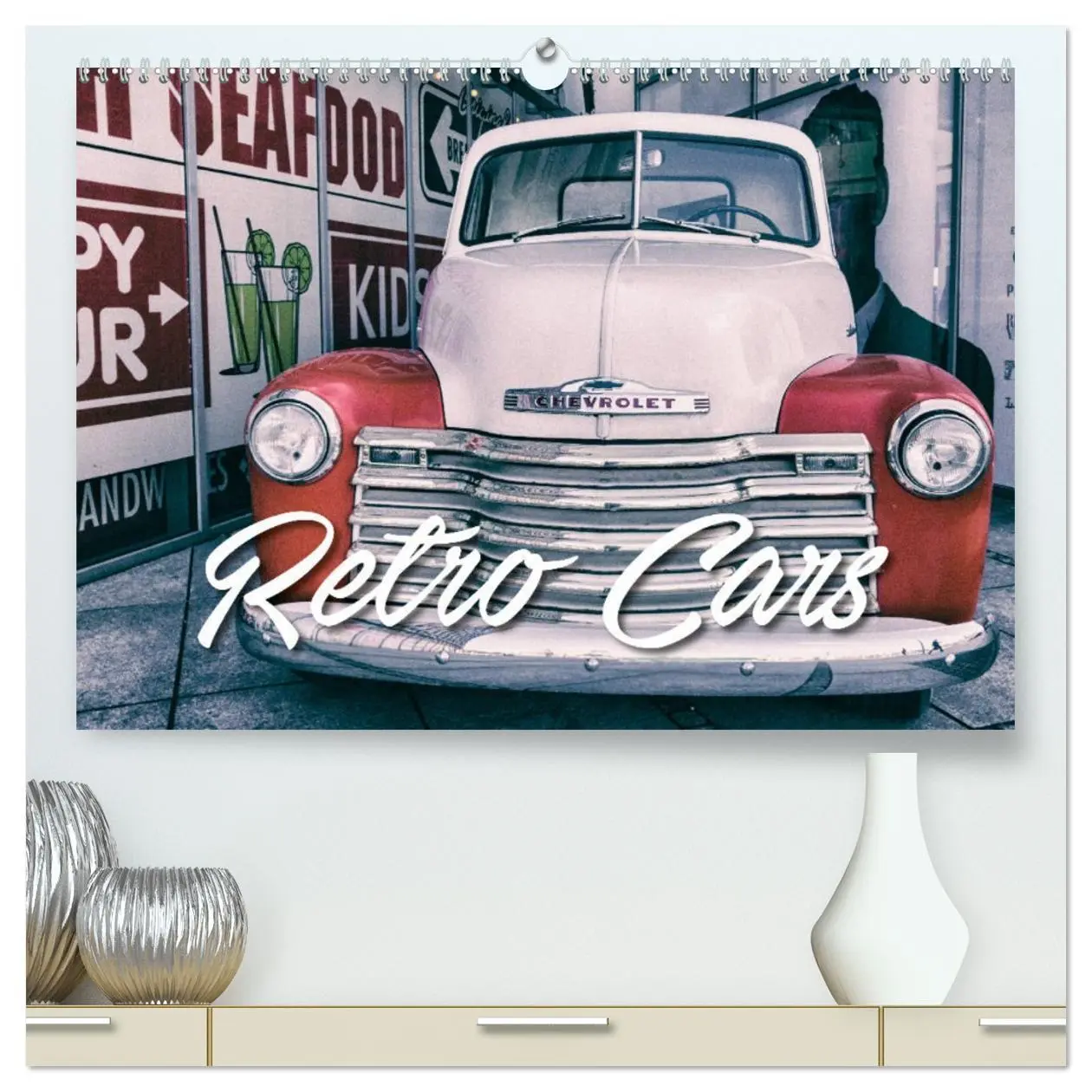 Cover: 9783457761878 | Retro Cars (hochwertiger Premium Wandkalender 2026 DIN A2 quer),...