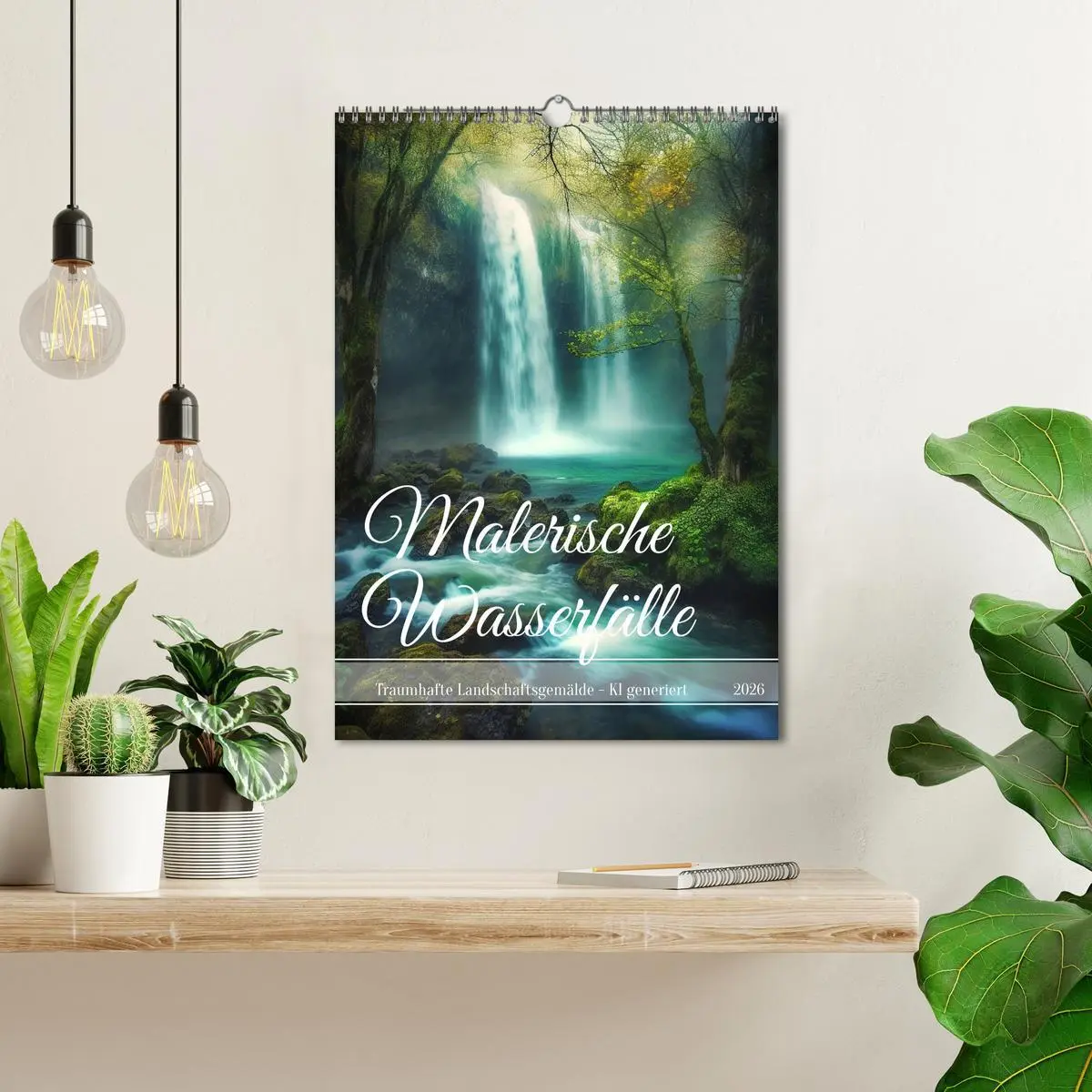 Bild: 9783516301878 | Malerische Wasserfälle (Wandkalender 2026 DIN A3 hoch), CALVENDO...