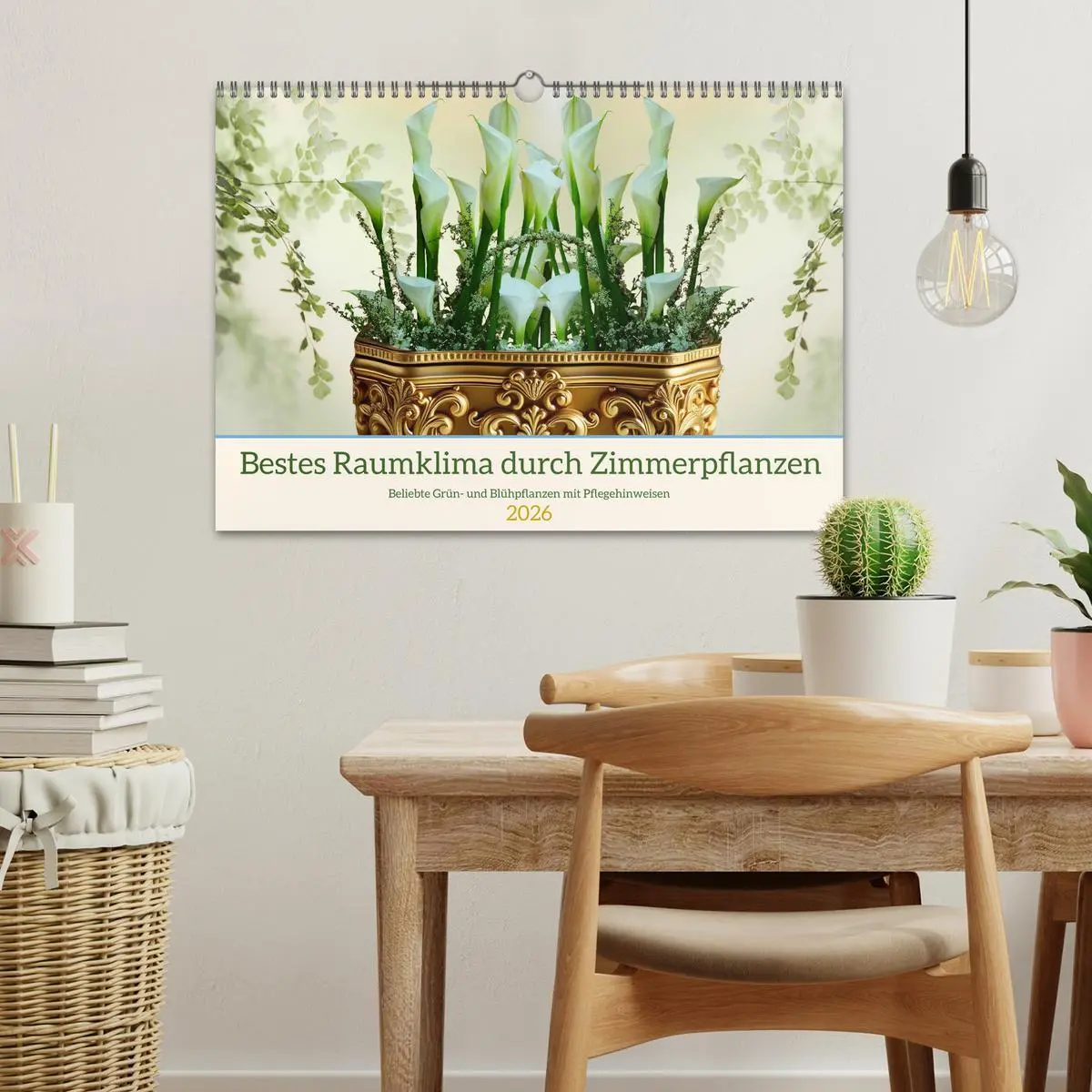Bild: 9783516611878 | Bestes Raumklima durch Zimmerpflanzen (Wandkalender 2026 DIN A3...