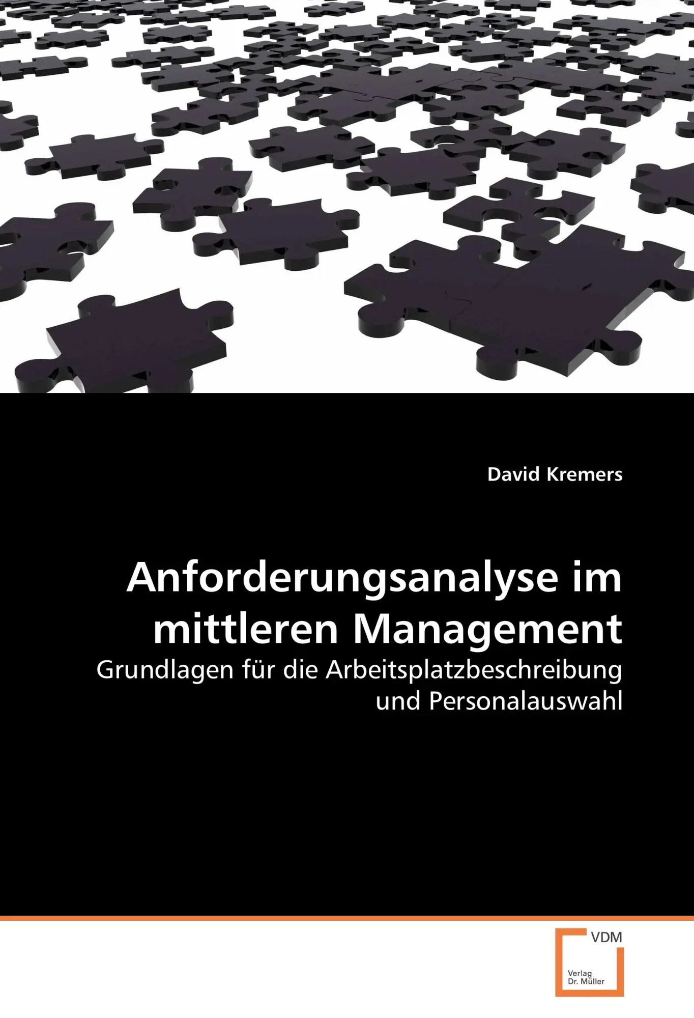 Cover: 9783836481878 | Anforderungsanalyse im mittleren Management | David Kremers | Buch