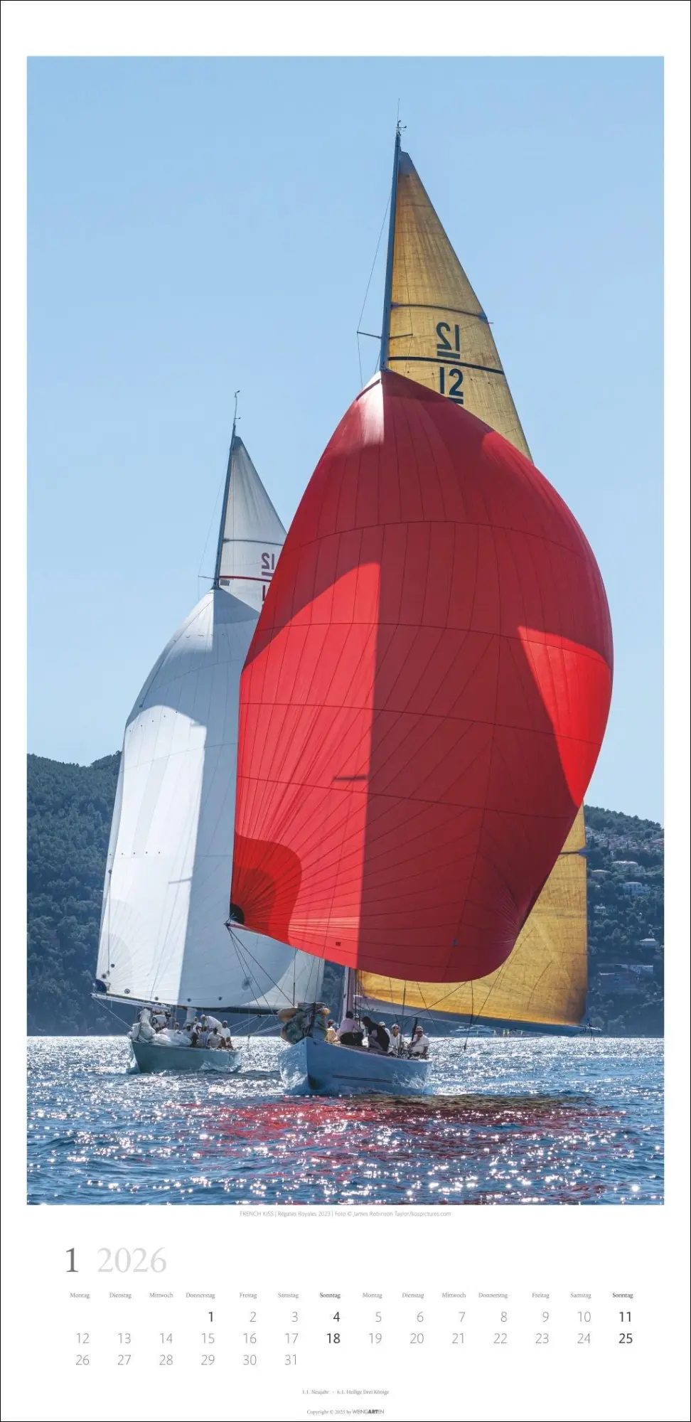 Bild: 9783839901878 | Under Sail Kalender 2026 | Kalender | Spiralbindung | 14 S. | Deutsch