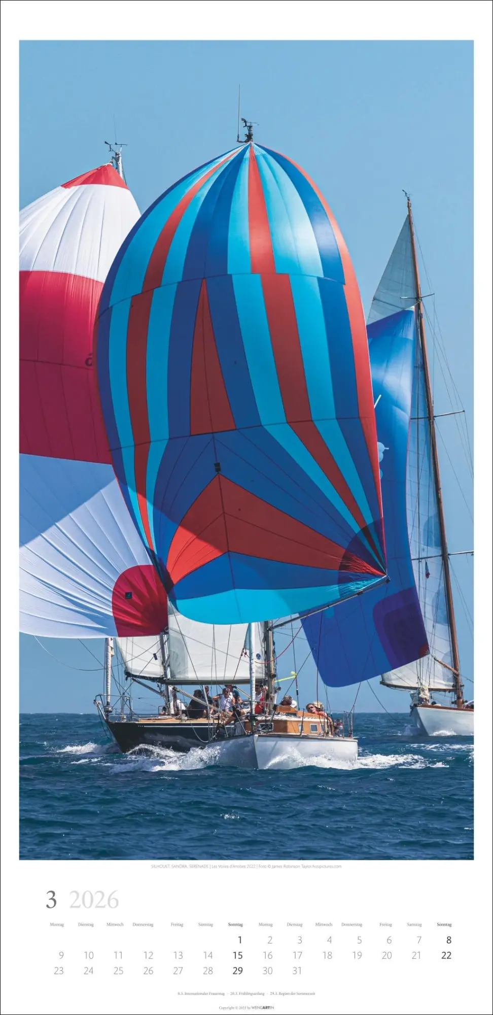 Bild: 9783839901878 | Under Sail Kalender 2026 | Kalender | Spiralbindung | 14 S. | Deutsch