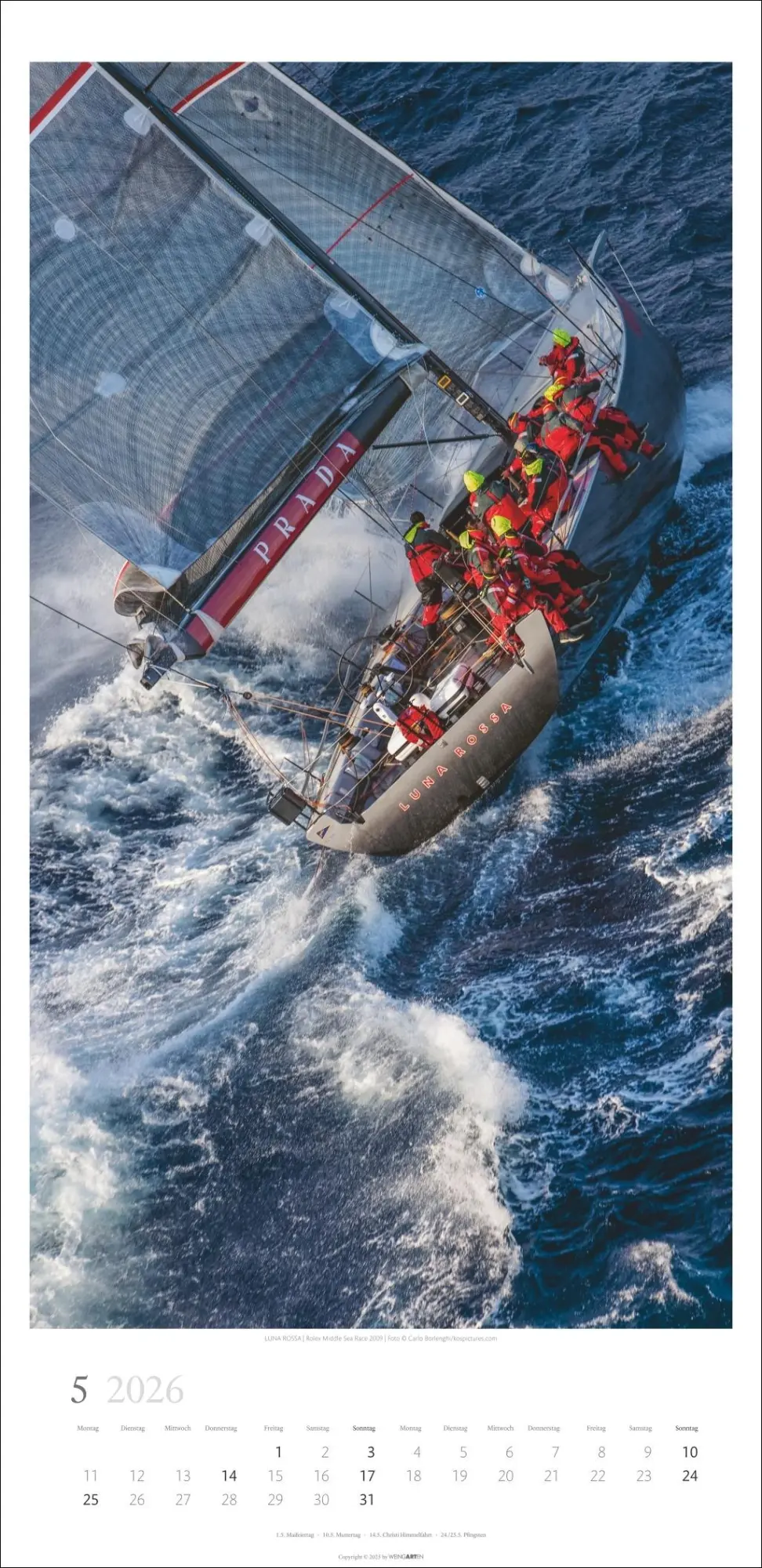 Bild: 9783839901878 | Under Sail Kalender 2026 | Kalender | Spiralbindung | 14 S. | Deutsch