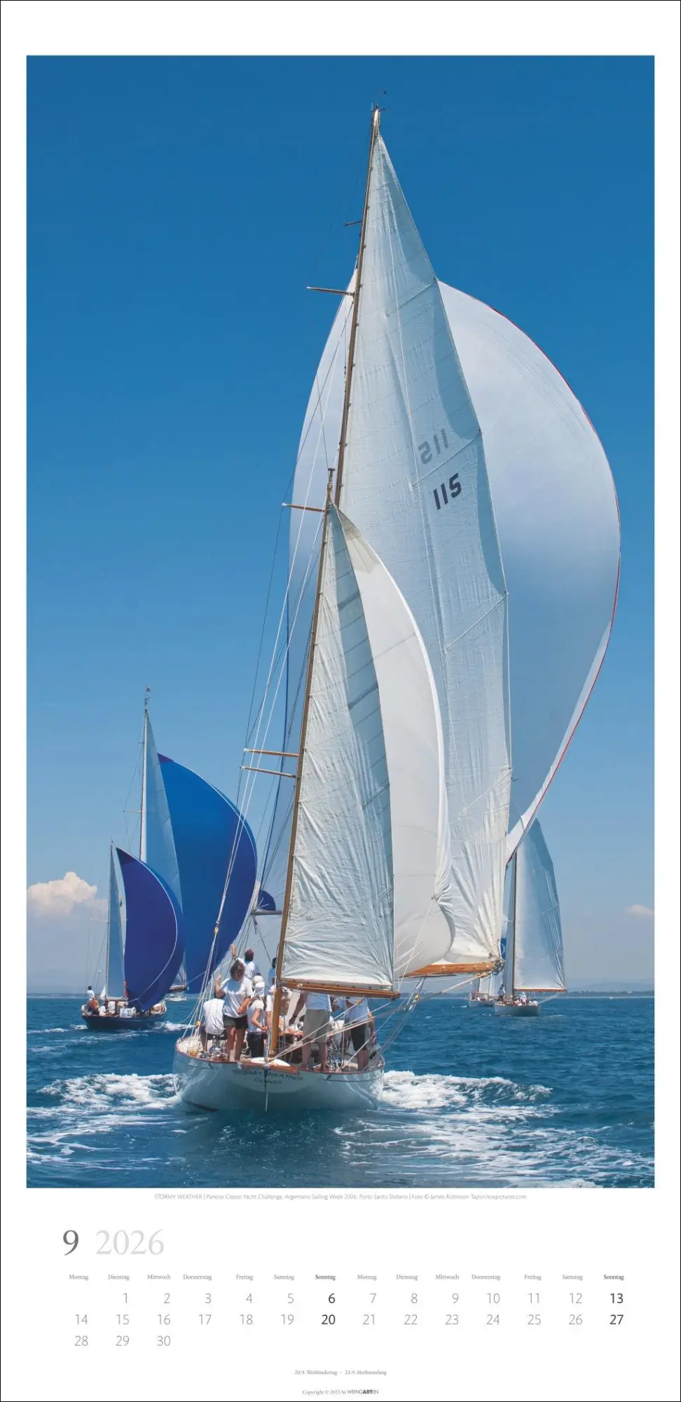 Bild: 9783839901878 | Under Sail Kalender 2026 | Kalender | Spiralbindung | 14 S. | Deutsch